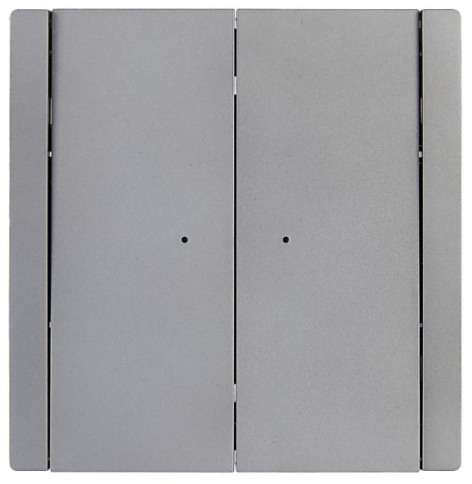 Изображение товара Переключатель двухклавишный IEK FP-V22-1-10-1-K46
