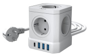 фото Сетевой фильтр AGNI TP-VE4U5E-C-2m-white