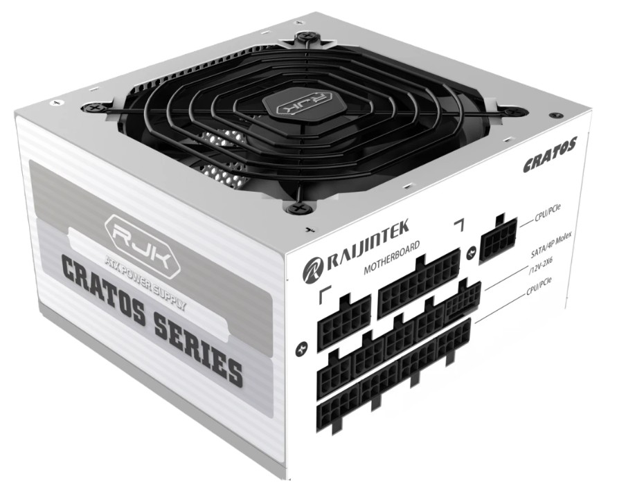 Блок питания ATX Raijintek CRATOS 1200 0R30B00004 1200W, 80+ Gold, 12VHPWR, full modular