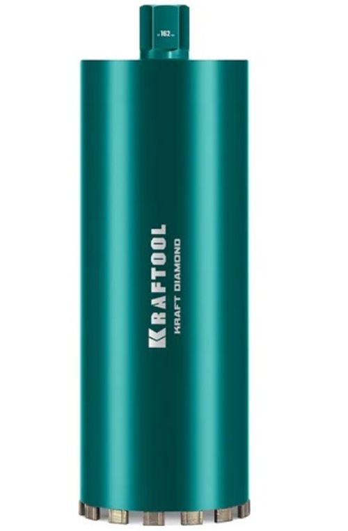 

Коронка алмазная Kraftool Diamond 29825-162 Kraftool по железобетону 162мм., Diamond