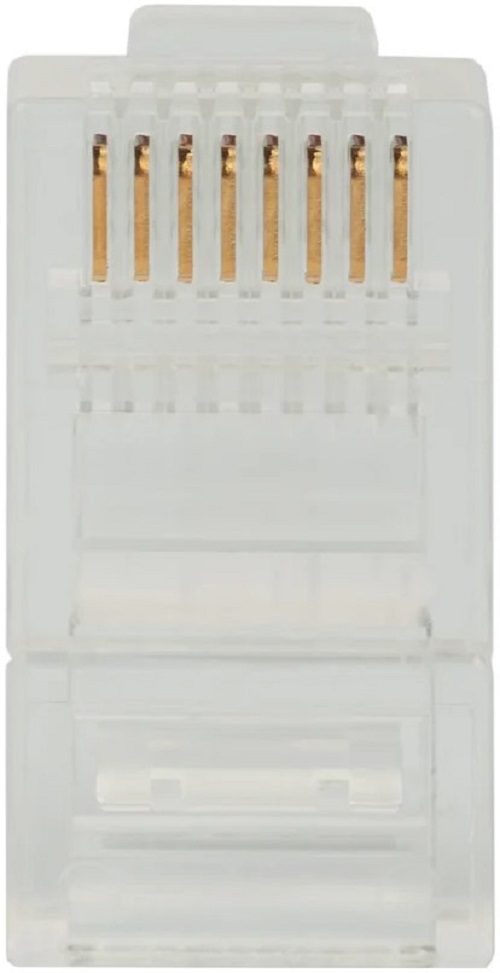 

Коннектор Datarex DR-3002 (вилка) UTP кат.5e 8P8C универсальная, 15U", 3 зубца, упак 100 шт, DR-3002