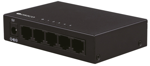 Изображение товара Коммутатор ORIGO OS2205/A1A — неуправляемый настольный с пассивным охлаждением