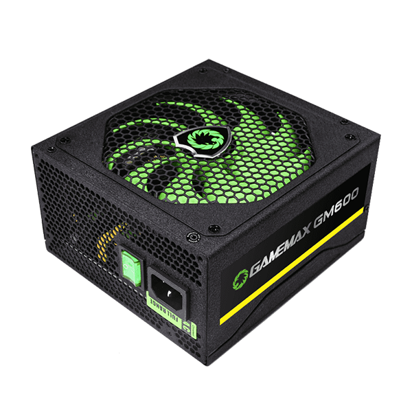 

Блок питания ATX GameMax GM-600 600W, active PFC, вентилятор 140мм, 80PLUS Bronze, cable management, GM-600