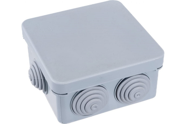 Изображение товара Коробка Промрукав 40-0215 для распределения электропроводки с 7 вводами