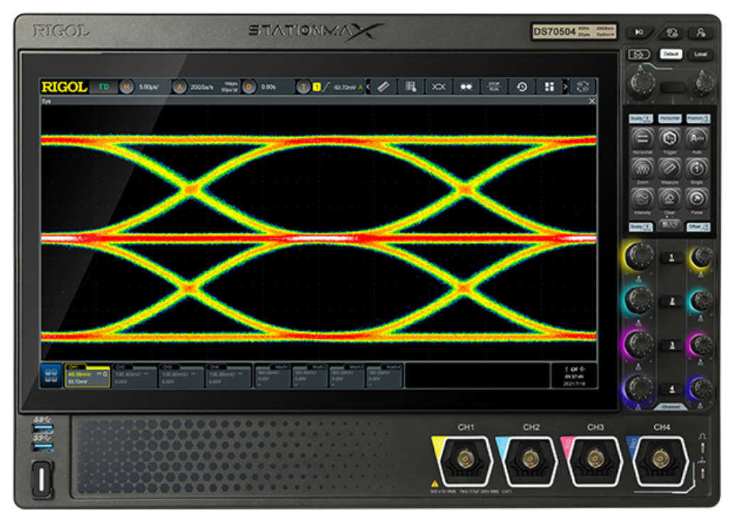 

Осциллограф Rigol DS70304 3 GHz, 20 GSa/s, 4CH, DS70304