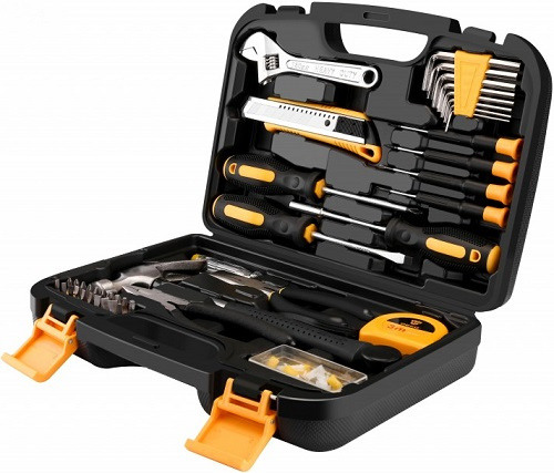 Изображение товара Набор инструментов DEKO TZ100 100 шт в кейсе для дома и ремонта