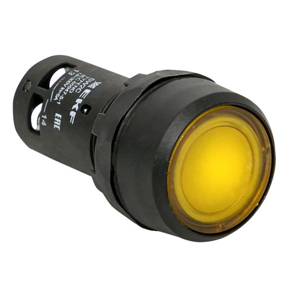 

Кнопка EKF sw2c-md-y SW2C-10D с подсветкой желтая NO, sw2c-md-y