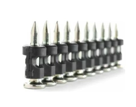 Изображение товара Усиленные гвозди для монтажа Промрукав PR08.5810 1000 шт сталь 3x25 мм