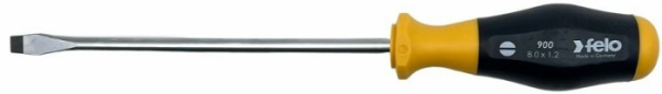 Изображение товара Отвертка шлицевая Felo серия 900 8 мм 175 мм рукоятка 2-компонентная