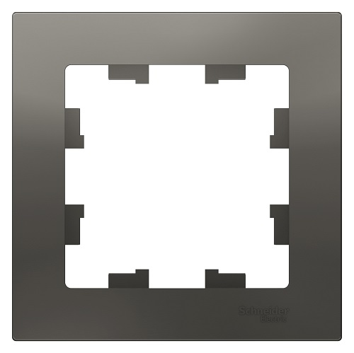 

Рамка Schneider Electric ATN000901 AtlasDesign, 1-постовая, сталь, ATN000901