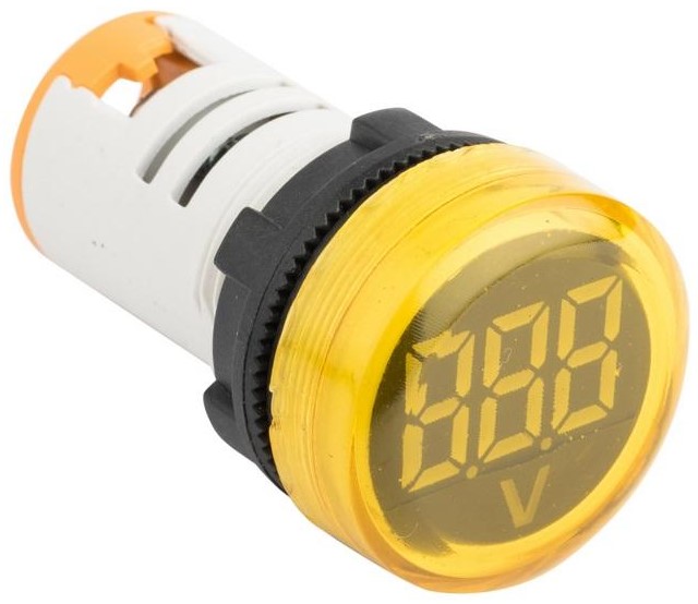 

Индикатор EKF ed16-22vd-y значения напряжения ED16-22VD желтый, PROxima, ed16-22vd-y