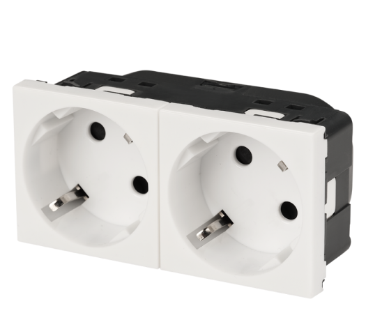 фото Розетка  TWT TWT-EL45x45/2G-WH в Уфе