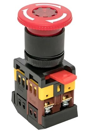 Изображение товара Кнопка Грибок EKF pbn-ane с подсветкой диаметр 22 мм винтовое монтаж