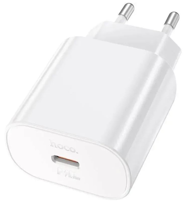 

Зарядное устройство сетевое Hoco N22 25W (PD+QC+AFC) USB Type-C универсальное белый, N22
