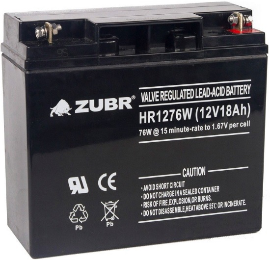 Батарея ZUBR HR12-76W(ZUBR)