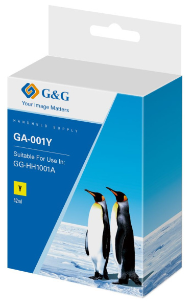 Изображение товара Картридж G&G GA-001Y для струйных МФУ и принтеров