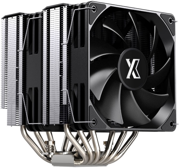 

Кулер Xastra AX620 Basic AX620-XXNFMX-GL LGA1851/1700/1200/115X/AM5/AM4 (TDP 265W, 2*120mm, 600-1650rpm, 70.5CFM, 29dBa, 4-pin PWM) RET, AX620 Basic