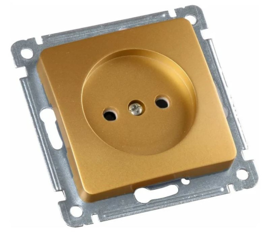 Изображение товара Розетка с заземлением HEGEL РС16-401-07 для безопасного подключения