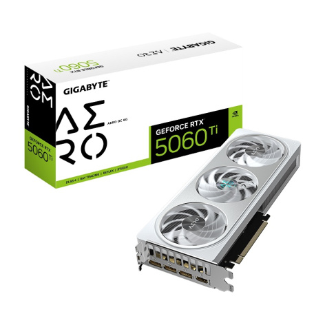 фото Видеокарта GIGABYTE GeForce RTX 5060 TI AERO OC (GV-N506TAERO OC-8GD) в Омске