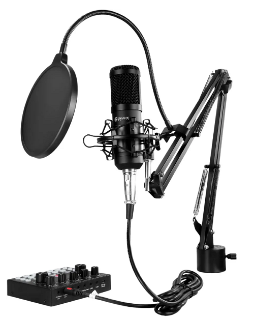 

Микрофон Oklick SM-600G 1796784 проводной 2.5м черный, SM-600G