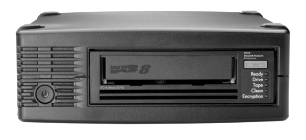 Изображение товара Ленточный накопитель HPE StoreEver LTO Ultrium 8 30 ТБ 300 Мбайт с AES LTFS