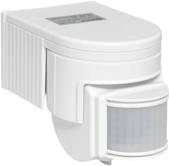 

Датчик движения инфракрасный EKF dd-ms-118B настенный 1200Вт 180гр. до 12м IP44 MS-118B, dd-ms-118B