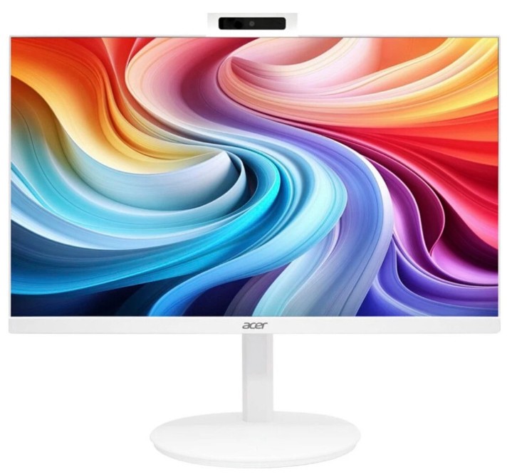

Моноблок 23.8'' Acer Aspire C24 DQ.BNCCD.002 i5-1334U/16GB/512GB SSD/1920x1080 IPS/UHD Graphics/WiFi/BT/cam/kbd/mouse/Win11Home/white, Aspire C24