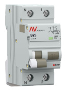 фото Автомат EKF rcbo10-1pn-25B-300-ac-av