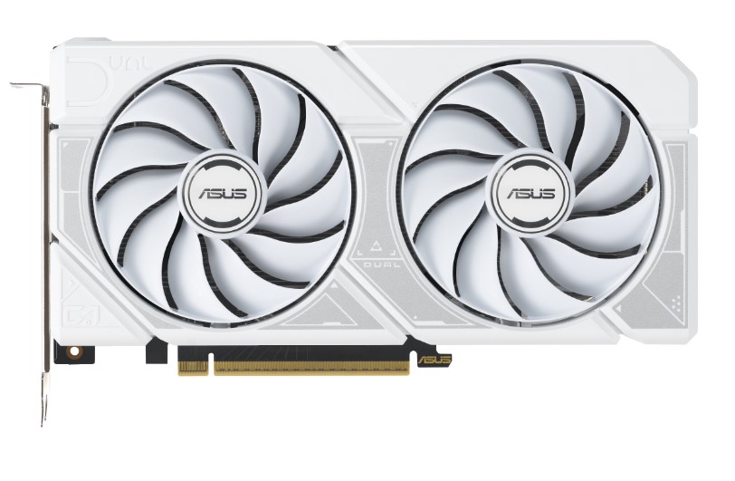 

Видеокарта PCI-E ASUS GeForce RTX 5060 TI DUAL OC WHITE (90YV0MP5-M0NA00) 8GB GDDR7 128bit 2632/28000MHz HDMI 3*DP, GeForce RTX 5060 TI DUAL OC WHITE (DUAL-RTX5060TI-O8G-WHITE)