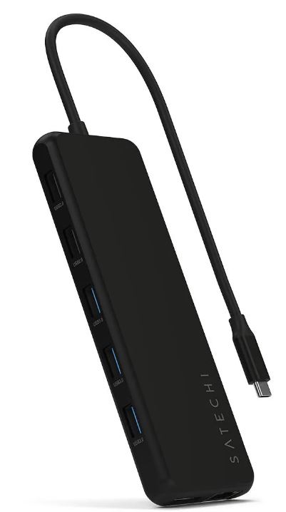 

Док-станция Satechi ST-P3D13K 13-IN-1 USB-C TRIPLE DISPLAY MULTIPORT ADAPTER, ST-P3D13K