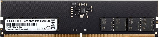 Изображение товара Foxline FL4800D5U40S-32G DDR5 32 ГБ оперативная память для ПК
