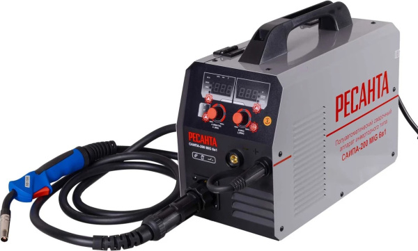 Изображение товара Сварочный полуавтомат Ресанта САИПА-200 MIG 6в1 - универсальный и надежный