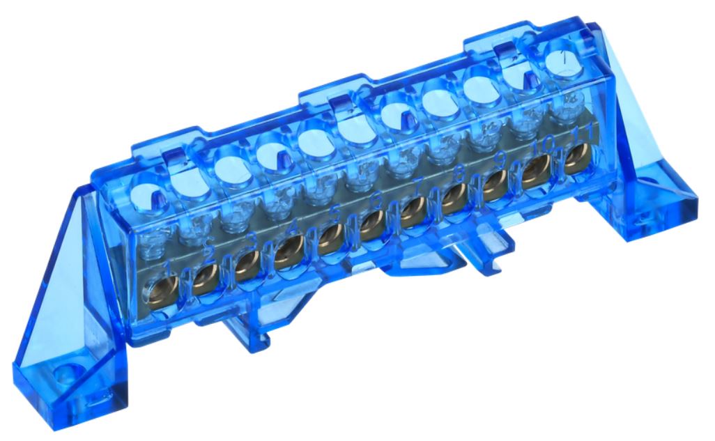 

Шина N "ноль" IEK TF-NN10-11-DP-K07 TEKFOR в комбинированном изоляторе "Стойка" 6х9-11-С, TF-NN10-11-DP-K07