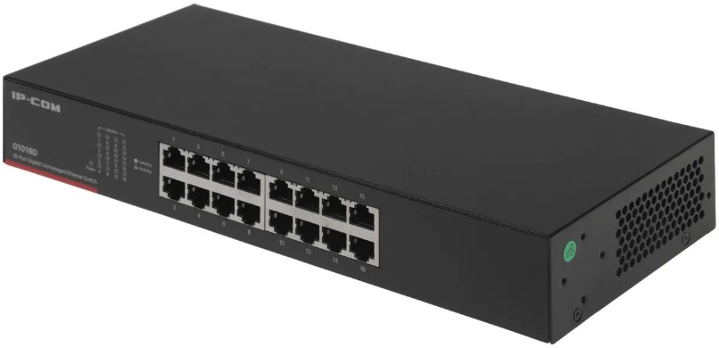 

Коммутатор неуправляемый Exegate EDGS-1016D EX298695RUS 16-портовый гигабитный UTP 10/100/1000 Base-T, EDGS-1016D
