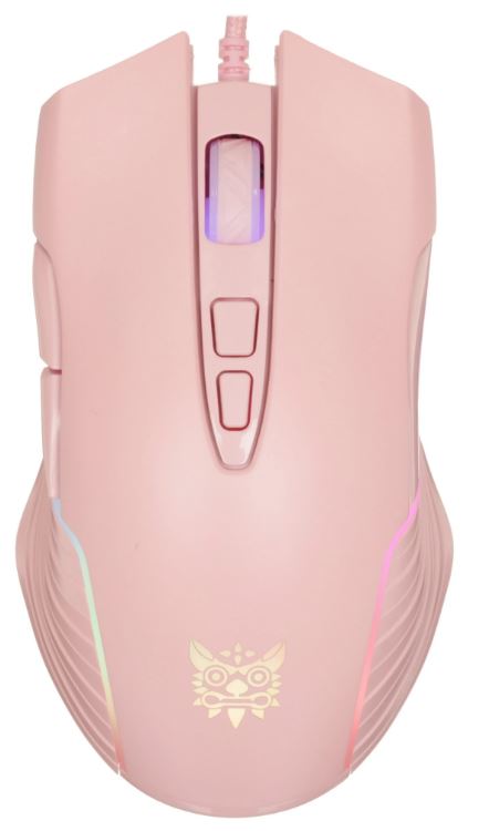 

Мышь ONIKUMA CW905 P 125 Гц, датчик Instant A725F 1200-7200dpi, длина кабеля 1.5м, Pink, CW905 P