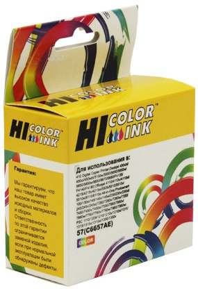 Изображение товара Картридж Hi-Black для струйных принтеров и МФУ HP C6657AE