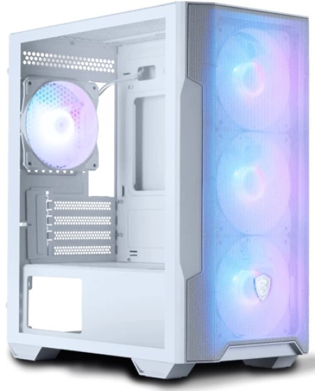 фото Корпус mATX MSI MAG FORGE M100R WHITE в Челябинске