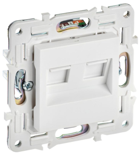 фото Розетка компьютерная двойная IEK SK-K20-2-K01 в Ростове-на-Дону