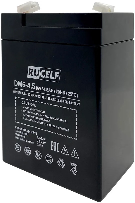 

Батарея аккумуляторная RUCELF DM6-4.5, DM6-4.5