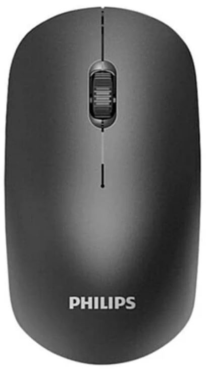 

Мышь Wireless Philips SPK7315 2,4 GHz , 3 кноп., 1600dpi, бесшумная, Чёрный, SPK7315