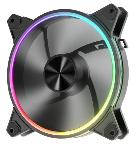 Изображение товара Вентилятор 1STPLAYER FO7-14 Black для корпуса с ARGB подсветкой