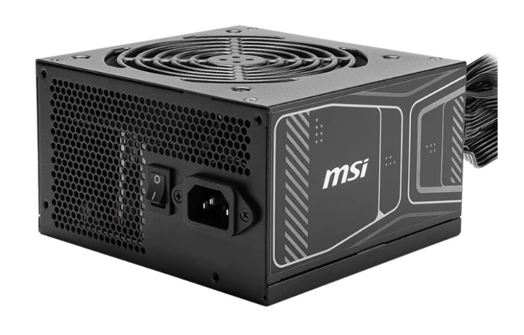

Блок питания ATX MSI MAG A750GN 306-7ZPBY11-CE0 750W, 80+ Gold, 12VHPWR, MAG A750GN