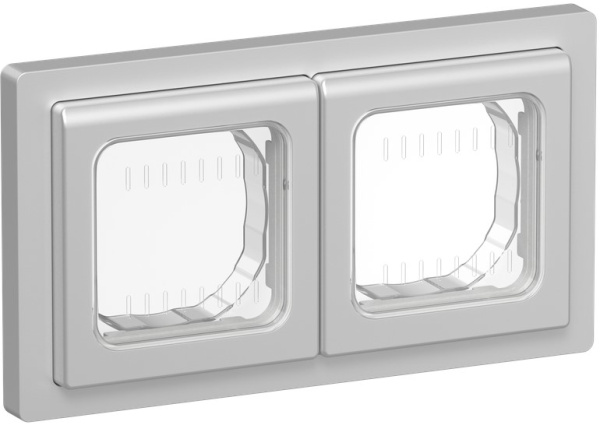 Изображение товара Рамка двойная IEK FLITE FI-M20-32-55-K47