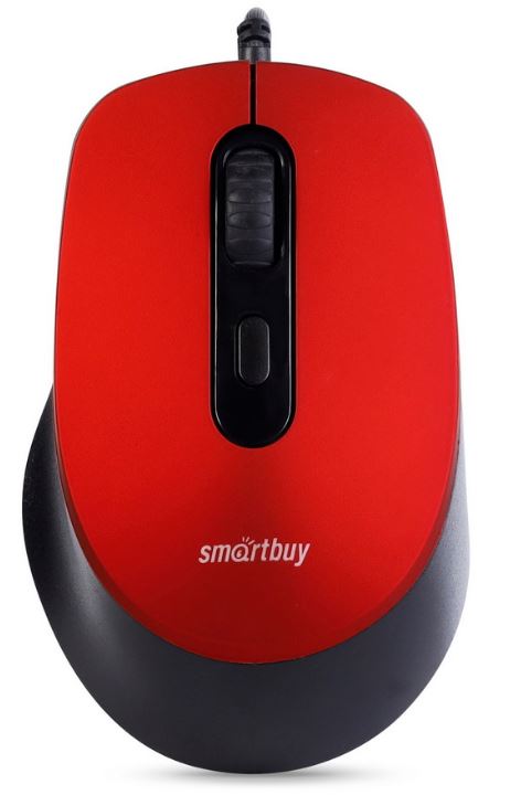 

Мышь SmartBuy ONE 265-R проводная, красная (1/40), ONE 265-R