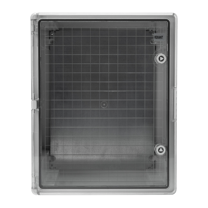 

Бокс навесной Rexant 11-0416 пластиковый ЩМПп с прозрачной дверцей и монтажной панелью 500х400х240мм, АБС, УХЛ1, IP65, 11-0416