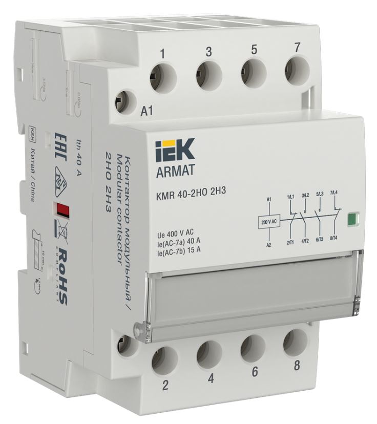 Контактор IEK AR-KMR10-040-22-230