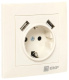 фото Розетка с заземлением с 2 USB в сборе EKF EWR16-028-20-2USB в Омске