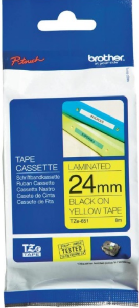 фото Наклейка ламинированная Brother TZE651 в Красноярске