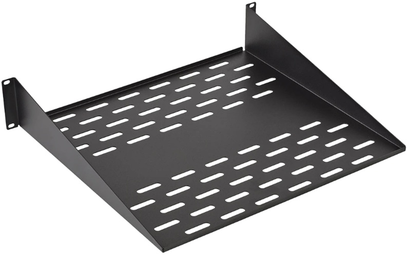 

Полка консольная ССД 130411-01241 перфорированная ПК-40-19"-2U-Ч чёрная, 130411-01241