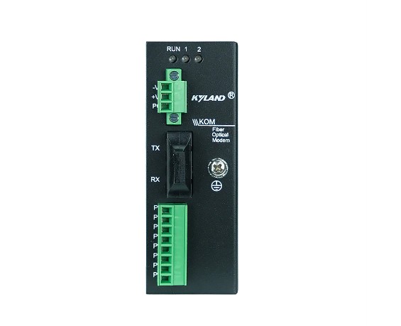 

Конвертер промышленный Kyland KOM200 302110060 1 100Base-FX single mode fiber port, SC connector, 1310nm, 40km, 1 RS485 serial port, 2 RS232 serial po, KOM200